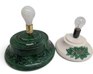 Cramer Mold Ceramic Christmas Tree Base  White Base  Both Work