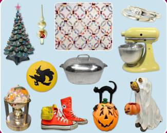 Christmas Decor, Quilts, & Vintage Finds