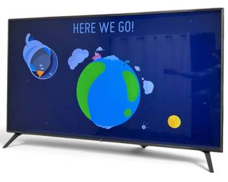 4K HDR Smart LED UHD 75 TV  Works