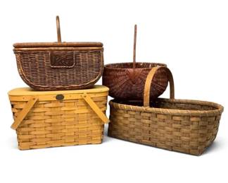 Vintage Woven Baskets