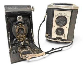 Kodak Brownie Reflex Camera  No. 2 Folding Cartridge Camera