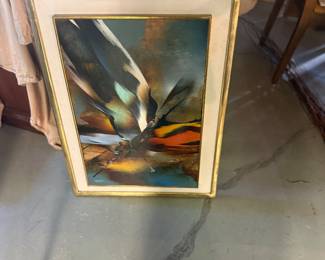 Collection of oil, paintings, and more