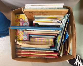 Lots of children children’s books grandma had a large collection
