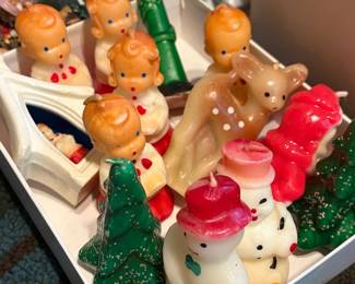VINTAGE GURLEY CANDLES