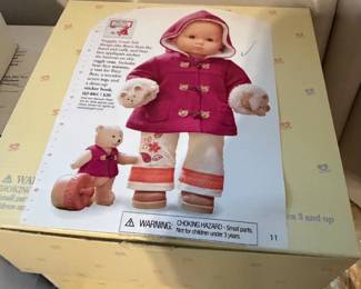 AMERICAN GIRL BITTY BABY ITEMS - TOGGLE COAT SET