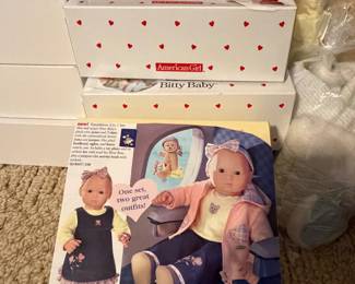 AMERICAN GIRL BITTY BABY DOLL OUTFIT BOXED ITEMS 