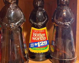 VINTAGE BUTTERWORTHS BOTTLES