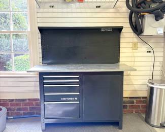 CRAFTSMAN Work Bench with Built-In Storage - This item is available for pre-sale. You may purchase on our website using this link: https://www.pureandsimplecarolinas.com/shop/cramerton