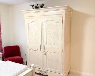  Country French Collection Armoire Wardrobe 