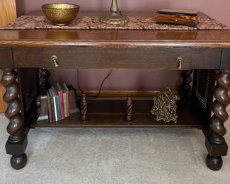 Barley Twist Library Table $449