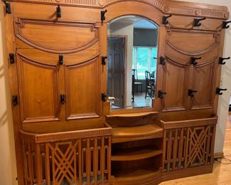 Antique Coat Rack and Umbrella Stand $1495