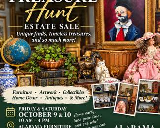 Treasure Hunt Estate Sale Flyer