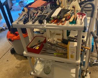 kitchen utensils and knives