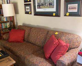 extra long sofa, keeneland wall art