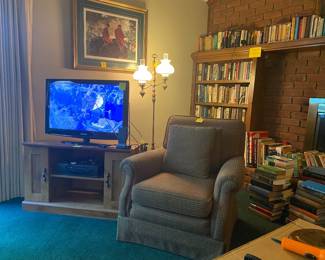 Samsung tv, VCR, tcorner v stand
