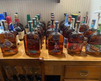 Collectible Woodford Reserve Kentucky Derby bottles