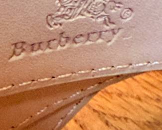 Burberry Nova Check Leather Belt 