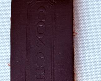 Coach Belt 