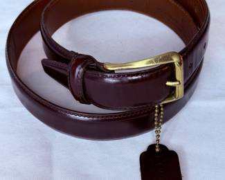 Coach Belt 