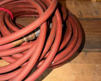 Assorted Workshop Air & Utility Hose Lot Red Rubber & Green Reinforced Hoses – Howard City Off-Site