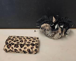 Vera Bradley Wallet and Cinch Purse