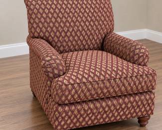 Red Ethan Allen Chair