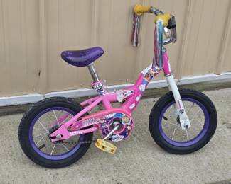 Pink and White Nickelodeon Paw Patrol Skye Kids Bike