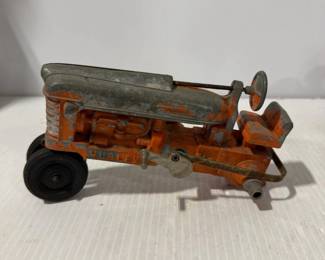Hubley Cast Metal Orange & Gray Farm Tractor Toy – Estate Sales Warehouse (GR)