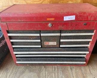 Craftsman Toolbox with Assorted Hand Tools