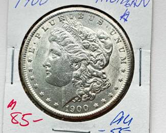 1900 - Morgan Silver Dollar