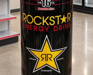 Rockstar Energy Drink Promotional Mini Fridge and Beverage Center - Works Great!
