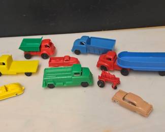 Small Lot of Vintage Plastic Cars