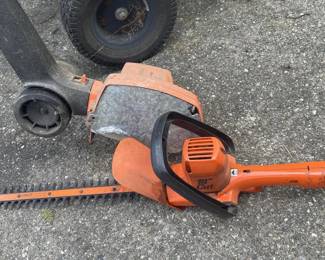 Black and Decker 18 Inch Hedge Trimmer and Model 8224 Edger Trencher Lot - Grand Rapids Off-Site