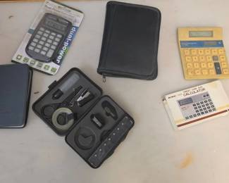 Calculator and Organizer Lot