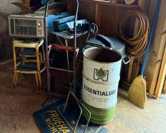 Garage & Workshop Contents - Toolboxes, Heater, Hand Truck, Signs, Hoses & Miscellaneous - Lake Odessa Off-Site