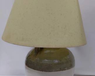 Pottery Lamp
