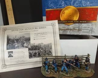 Rare Conta Collectibles ACW57113 Antietam Iron Brigade Toy Soldiers Set Ltd Ed #261/1862 COA - Potterville