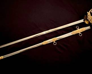 Exceptional Patriarchs Militant Commanders Named Parade Level Sword from 1930s