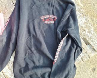 Orange County Choppers Black Crewneck Sweatshirt, Medium, Cotton Blend USA Made