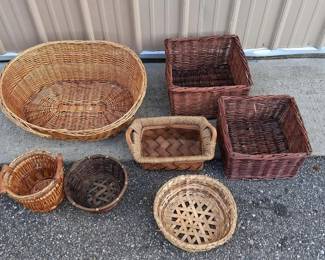 Collection of Wicker Baskets