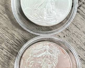 2010 / 2011 - American Silver Eagle Bullion Coins