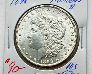 1898 - Morgan Silver Dollar