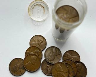 1939 - Full Date Roll - Lincoln Wheat Cents