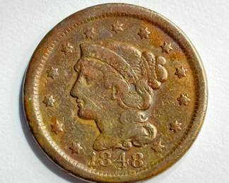 1848 - Large Cent