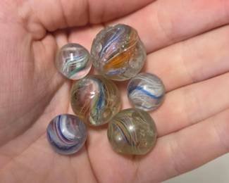 Vintage German Art Glass Marbles