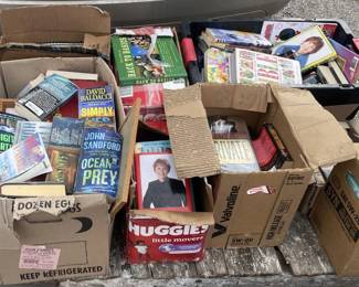 Large Collection of Books - Hobby Guides, Fiction, Kids Books and More