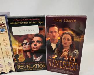 Small Collection of 6 Vintage Christian VHS Movies