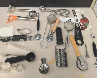 Variety of Kitchen Utensils