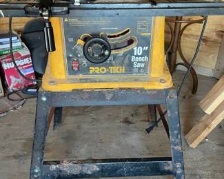 Pro Tech 10" Bench Saw