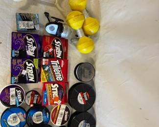 Collection of Various Fishing Lines